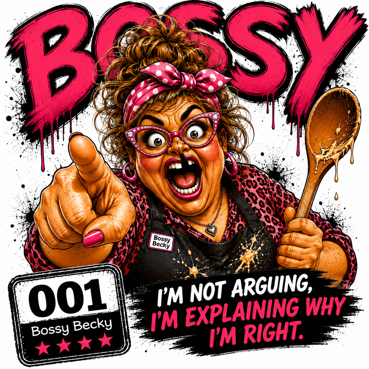 Bossy Becky #001 Collectible Unisex classic tee