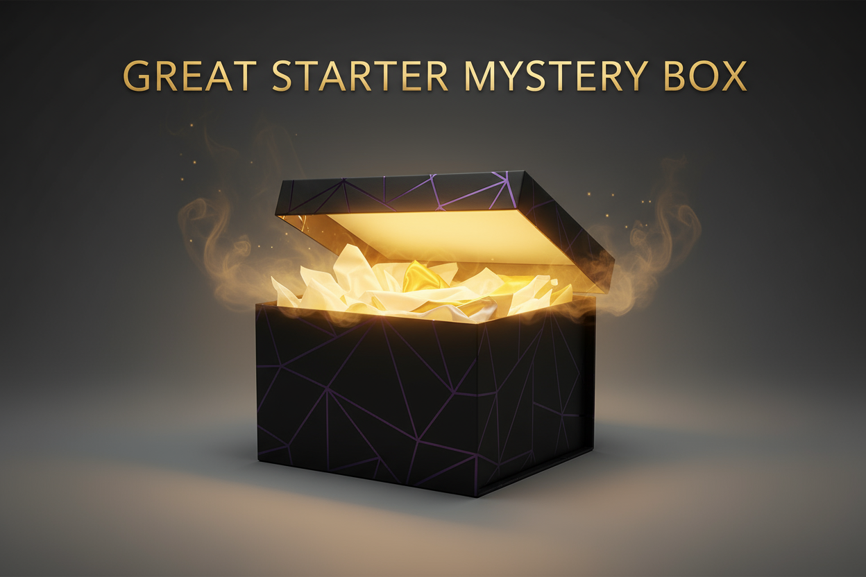 add in photo great starter mystery box
