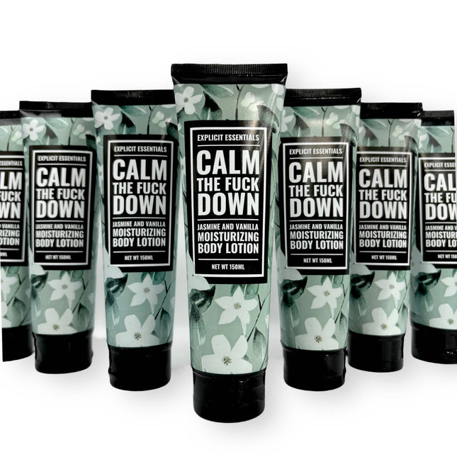 Calm The Fuck Down Body Lotion, Relaxation Gift, Impulse Buy