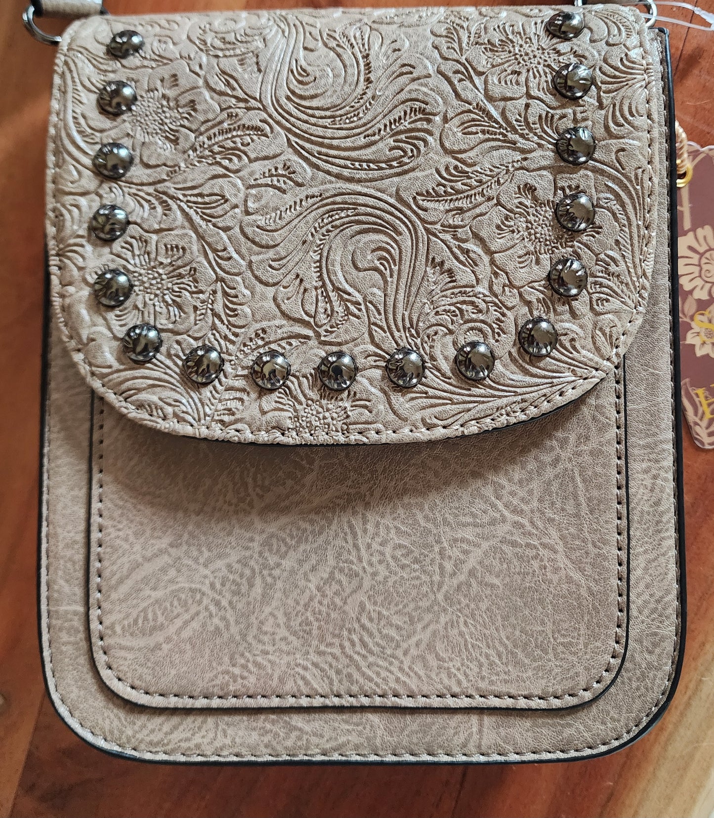Crossbody Purse color: Putty