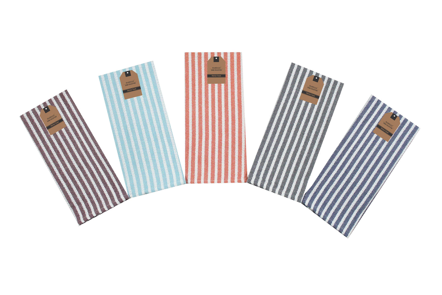 Waffle Stripe Kitchen Towel