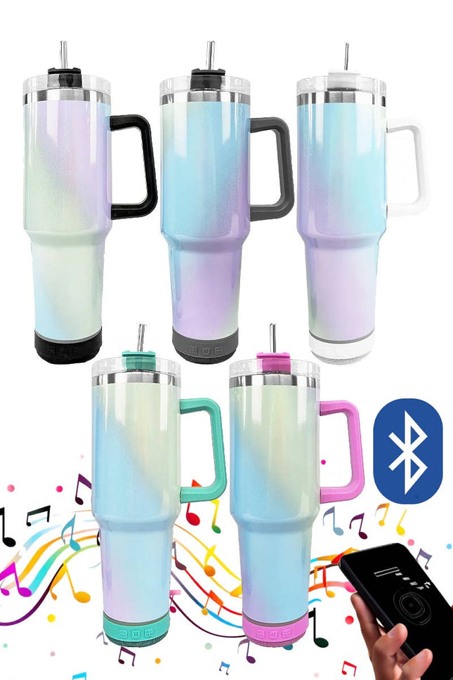 Ombre Wireless Bluetooth Speaker Insulated Tumbler