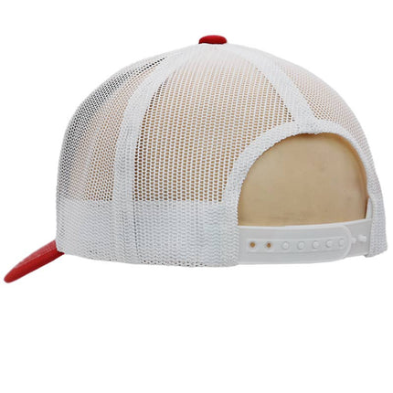 American Flag 1776 Patch Six Panel Curved Bill Trucker Hat