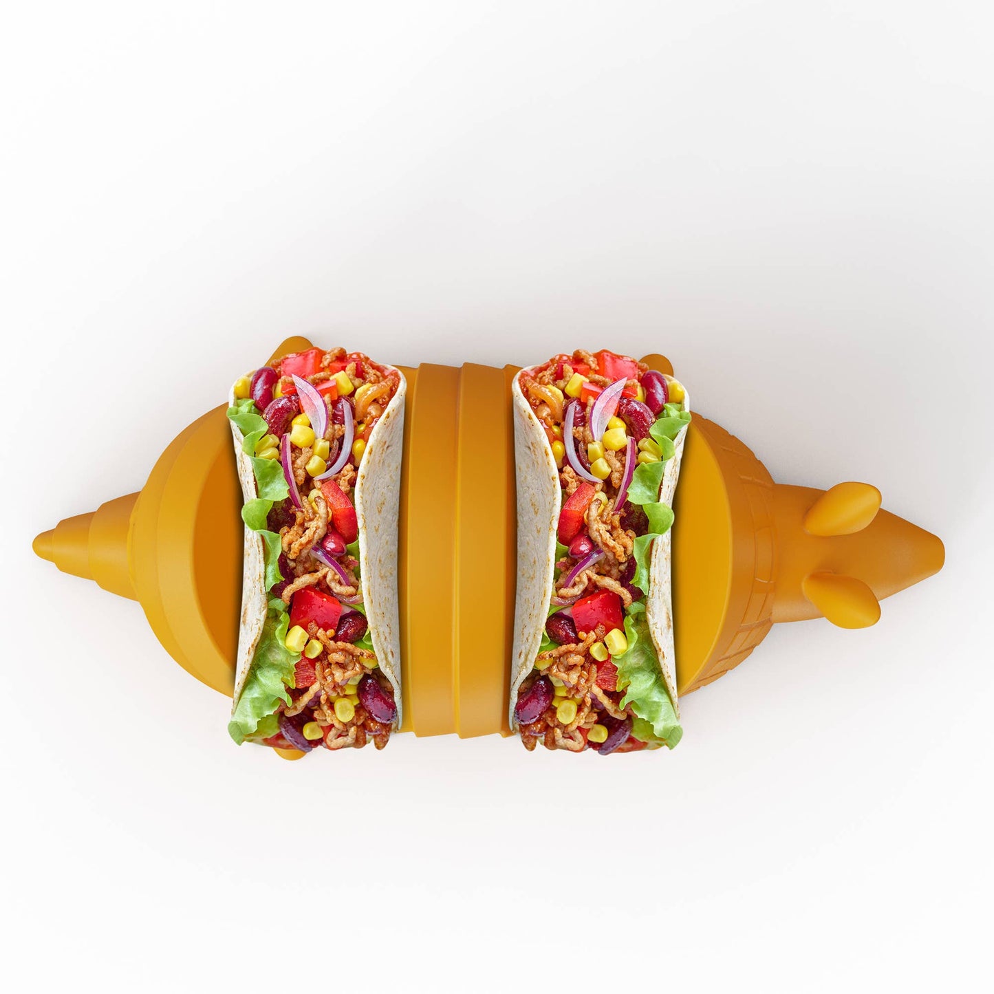 Pund'it Tacodillo Taco Holders, Set of 2 Armadillo Themed