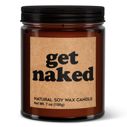 Get Naked Soy Candle - Votive Soy Candle