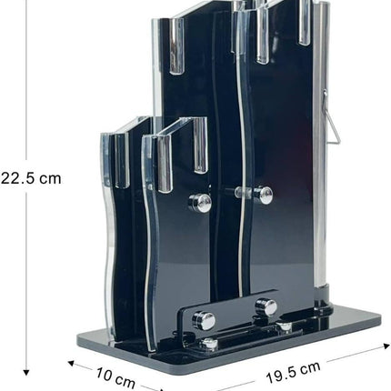 ProChef Stainless Steel Knife Set with Acrylic Holder (8pcs)