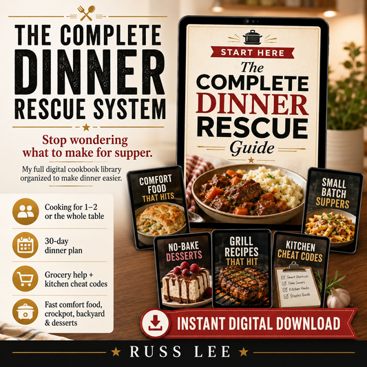 Complete Dinner Rescue System — Digital Bundle.
