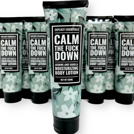 Calm The Fuck Down Body Lotion, Relaxation Gift, Impulse Buy