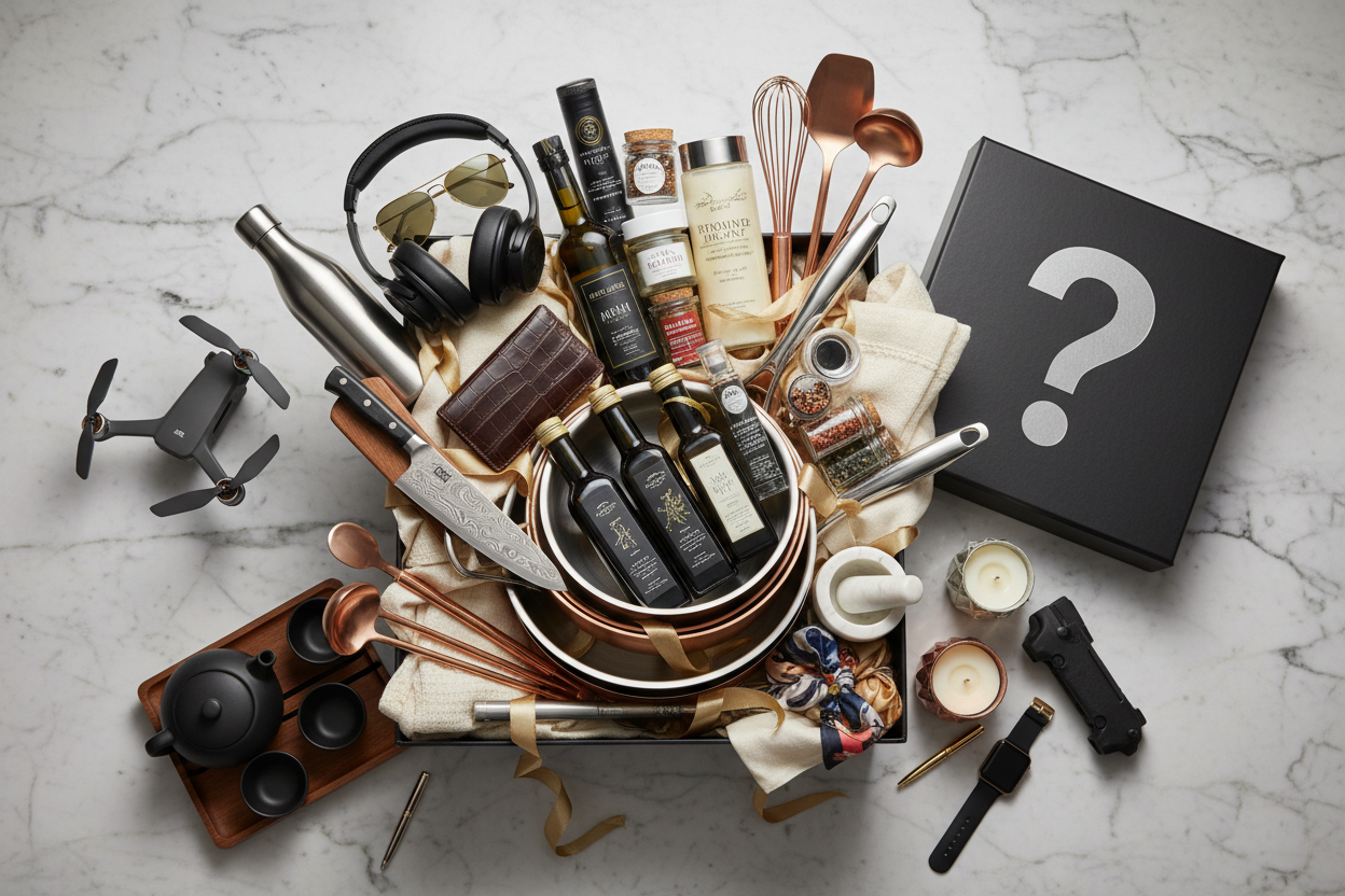 make items in box look more full and worth 500 dollars