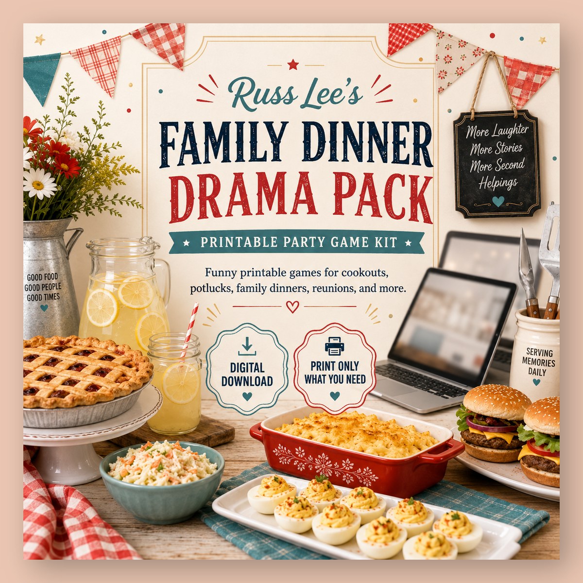 Russ Lee's Family Dinner Drama Pack