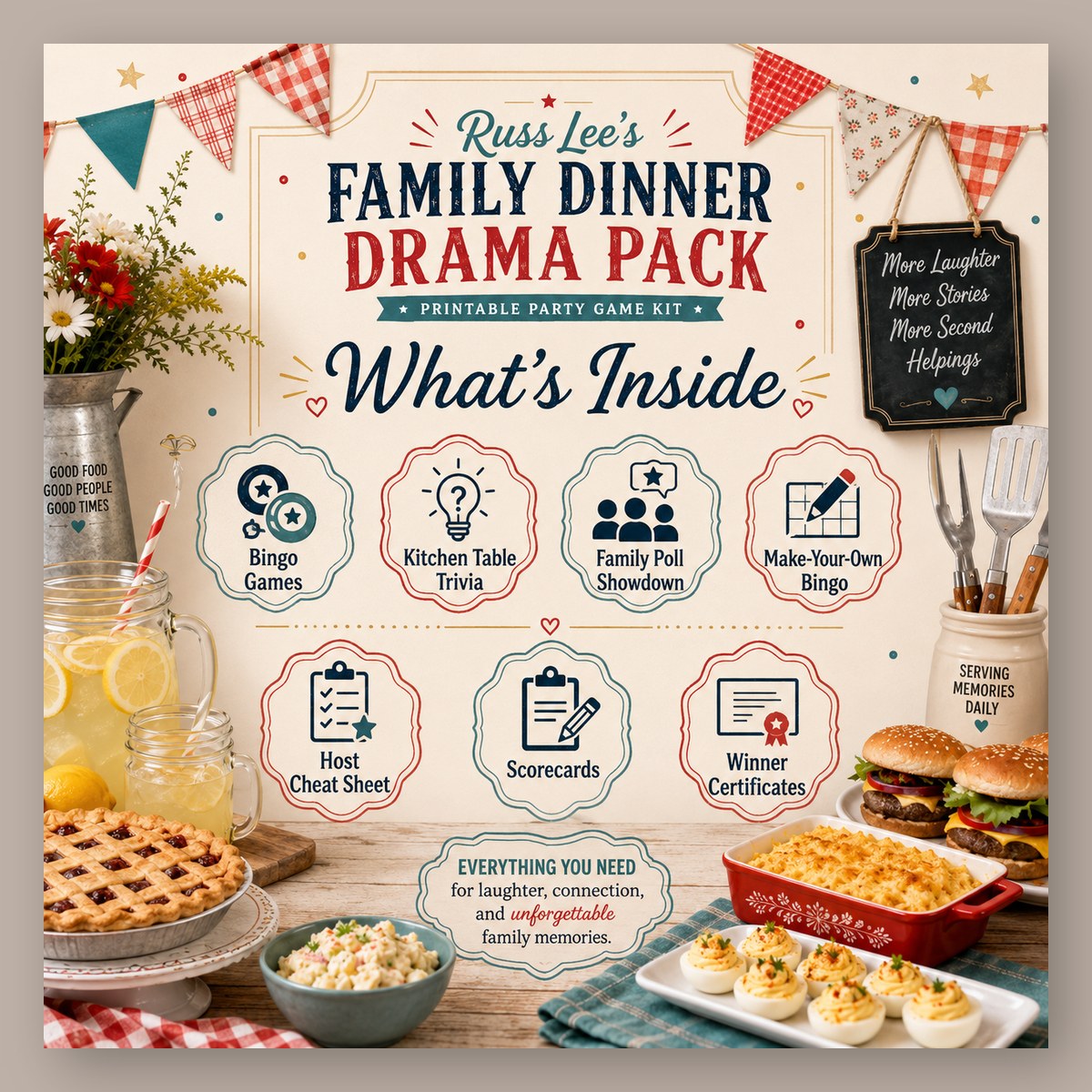 Russ Lee's Family Dinner Drama Pack